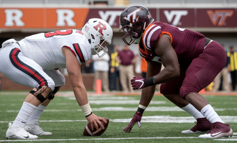 Rutgers Football vs Virginia Tech Hokies Football Match Player Stats