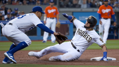 Padres vs Dodgers Match Player Stats