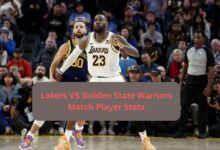 Lakers VS Golden State Warriors Match Player Stats