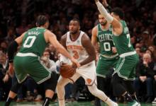 Knicks vs Boston Celtics Match Player Stats