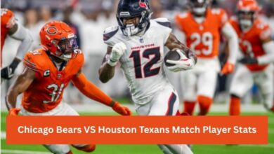 Chicago Bears VS Houston Texans Match Player Stats