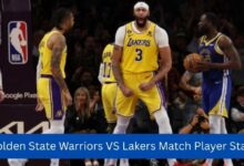 Golden State Warriors VS Lakers Match Player Stats