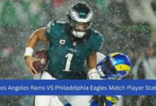 Los Angeles Rams VS Philadelphia Eagles Match Player Stats
