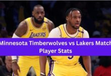 Minnesota Timberwolves vs Lakers Match Player Stats