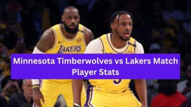 Minnesota Timberwolves vs Lakers Match Player Stats
