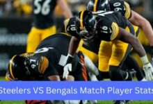 Steelers VS Bengals Match Player Stats