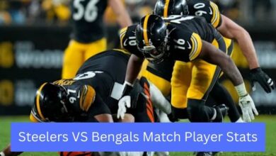 Steelers VS Bengals Match Player Stats