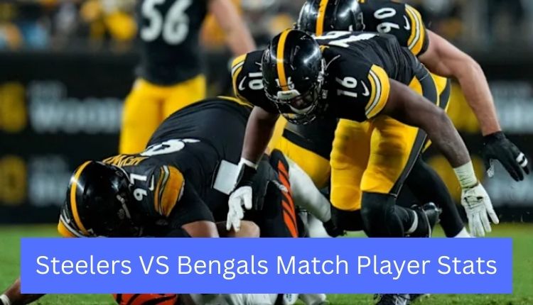 Steelers VS Bengals Match Player Stats